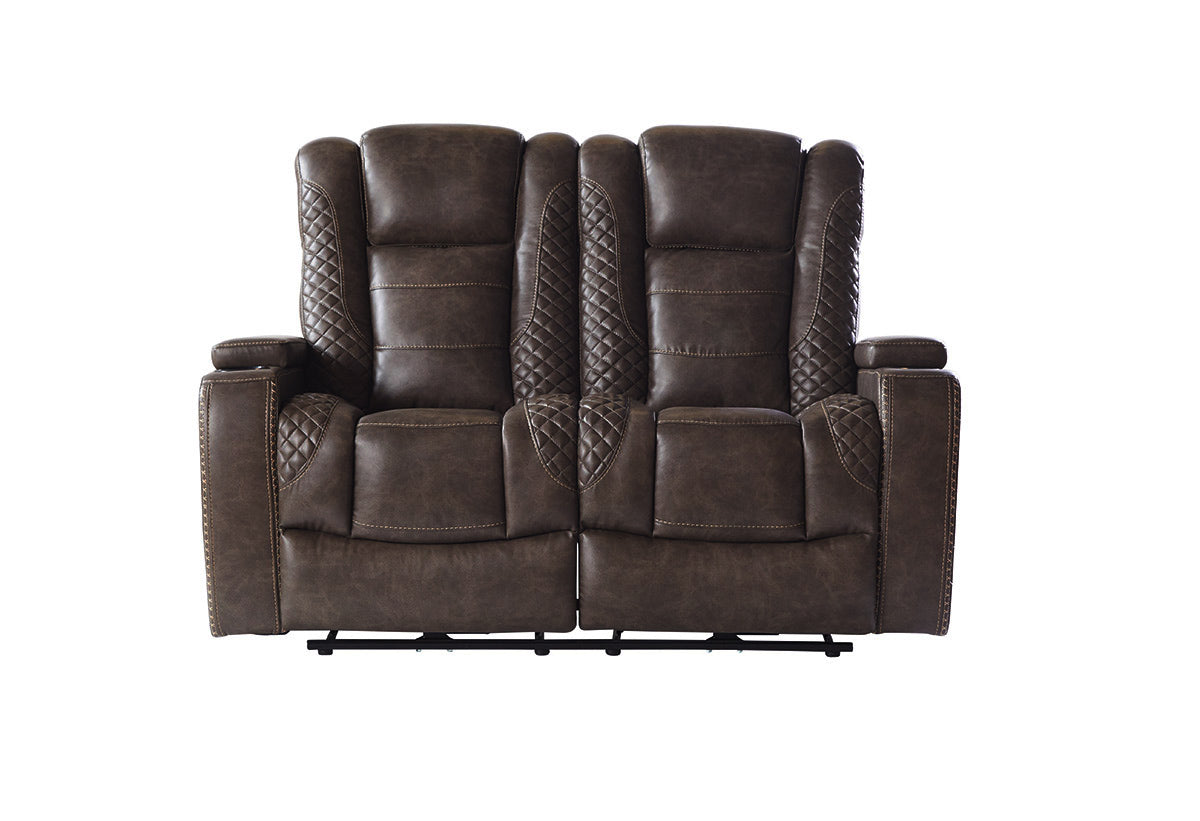 25200 Cocoa Power Reclining Loveseat