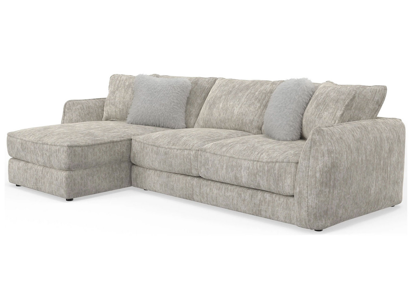 Catnapper Bucktown Parchment 2-pc Sectional