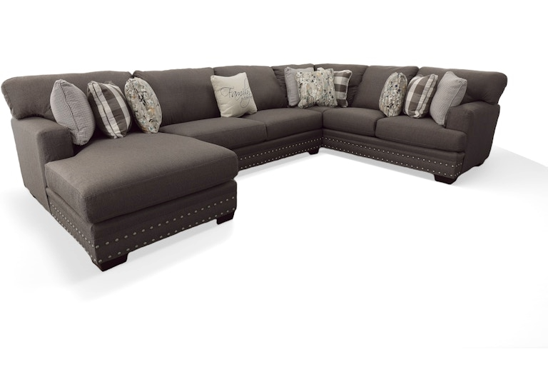 Crawford Charcoal Modular 3pc Sectional