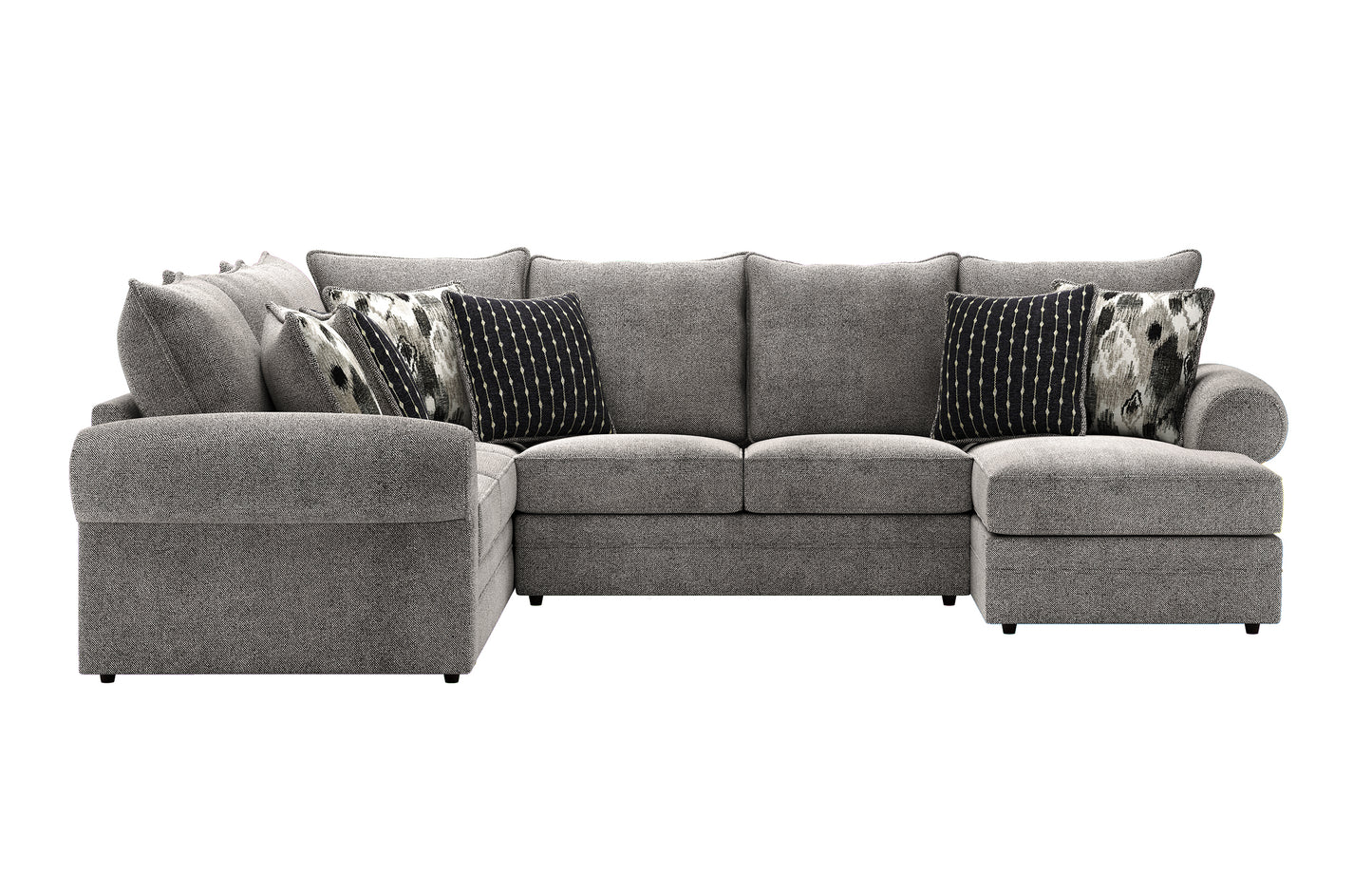 Domain Dove 3pc Sectional by Hughes Furniture