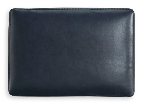 Santorine Ocean Leather Ottoman