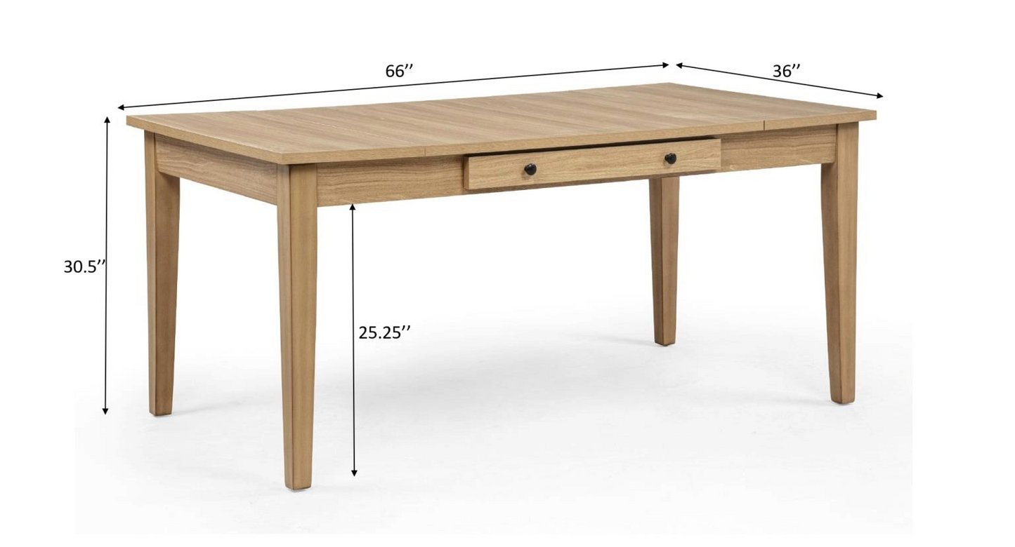 Zurich 6pc Dining Set with Bench