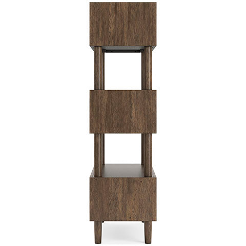 Austanny Warm Brown 62" Bookcase