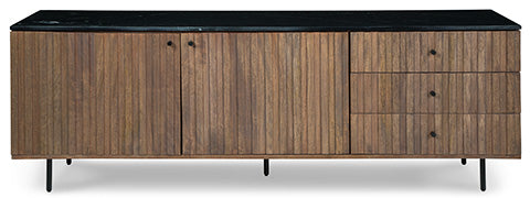 Barnford Brown Accent Cabinet