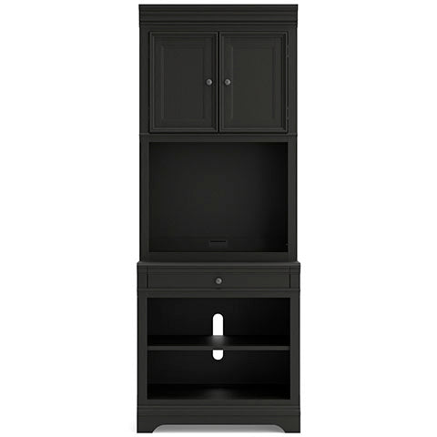 Beckincreek Black Bookcase