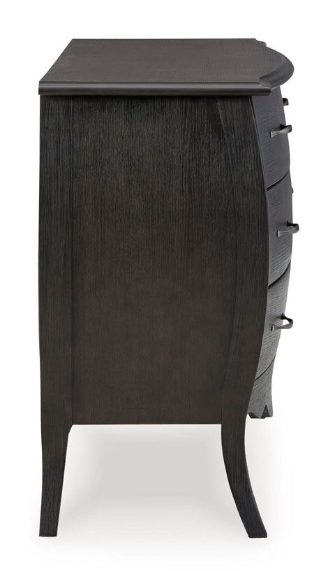 Coltner Black Accent Cabinet