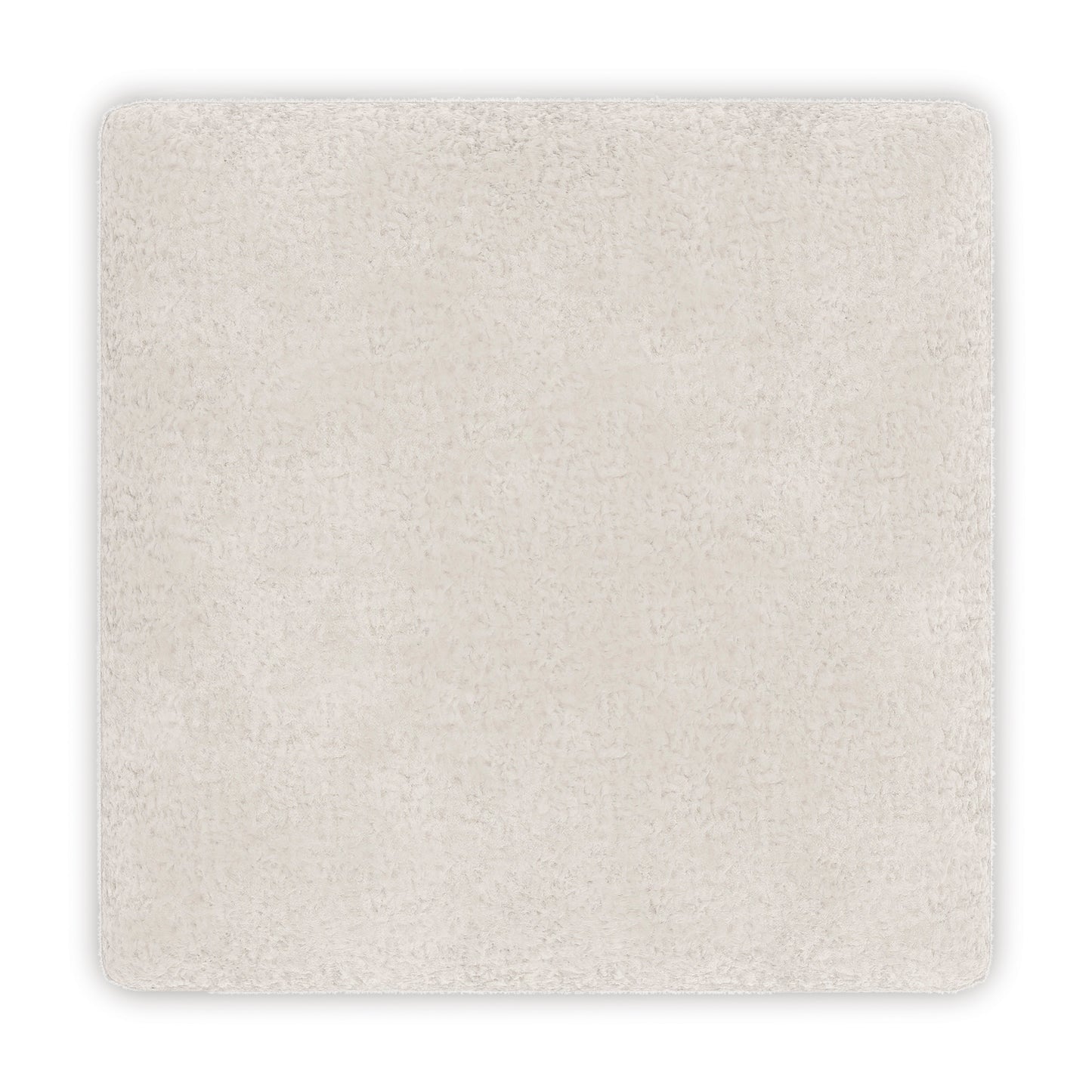 Cuddle Plush Artic Oversized Accent Ottoman