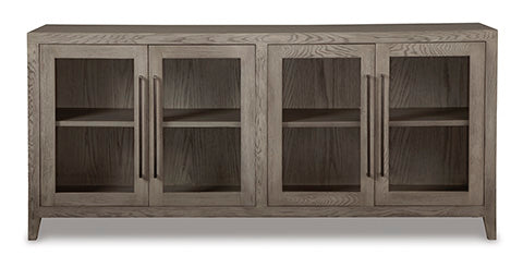 Dalenville Warm Gray Accent Cabinet