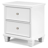 Fortman Pure White Nightstand