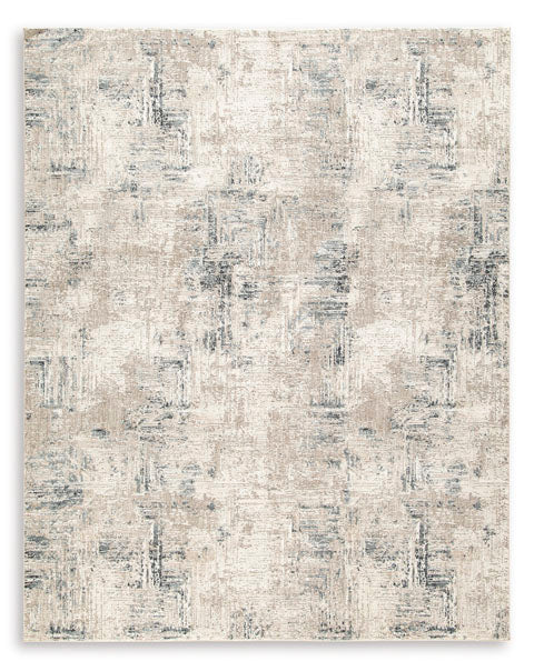 Gentor Blue and Ivory Rug