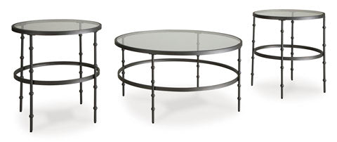 Kellyco Gunmetal Coffee and End Tables