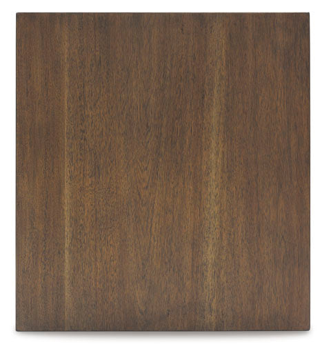 Moriville Grayish Brown End Table