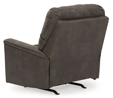 Navi Smoke Rocker Recliner