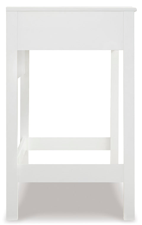 Othello White Home Office Small Desk