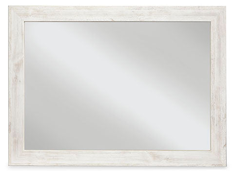 Paxberry Whitewashed Accent Mirror