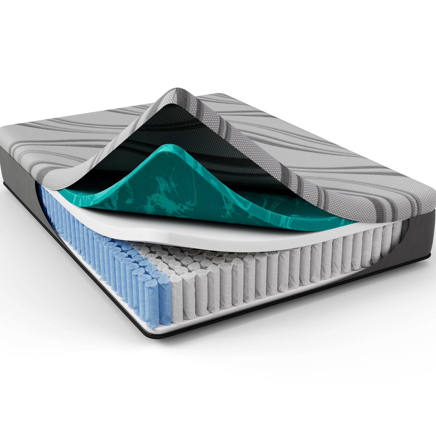 12" Pro Gel Medium Hybrid Mattress by Diamond Mattress