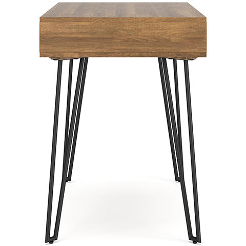 Strumford Brown Small Home Office Desk