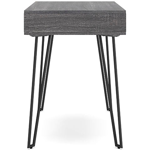 Strumford Charcoal Small Home Office Desk