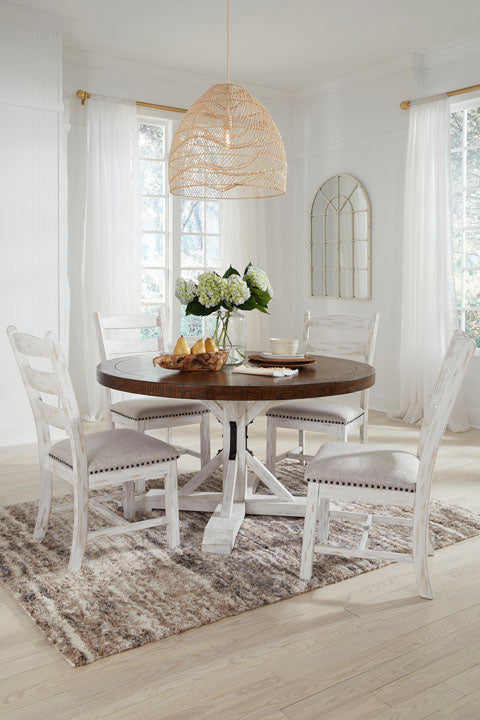 Valebeck White Dining Table