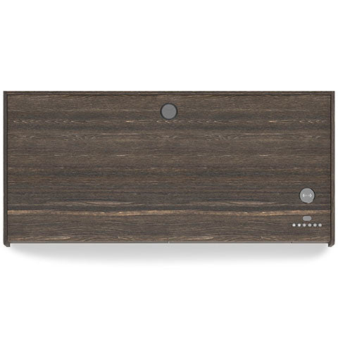 Zendex Dark Brown Adjustable Height Desk