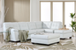 16900 Trotter White 2pc Sectional