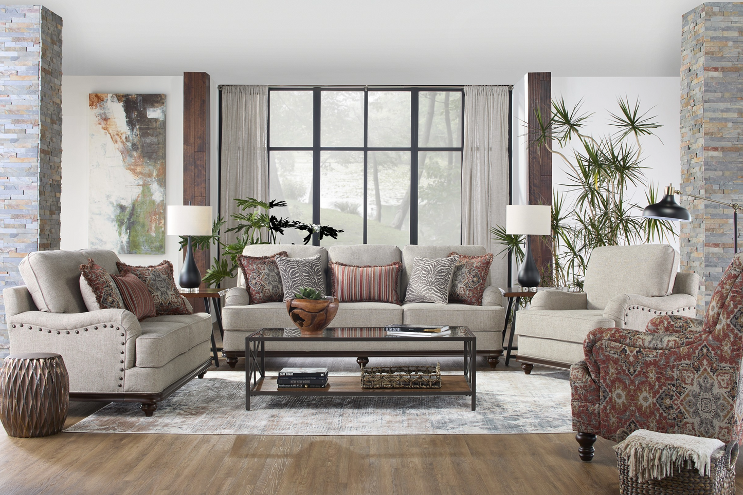 17200 Jazzy Heather Sofa