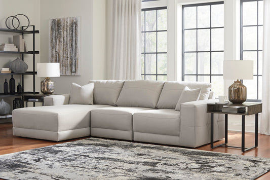 Next-Gen Gaucho Three-Piece Sectional Sofa with Chaise