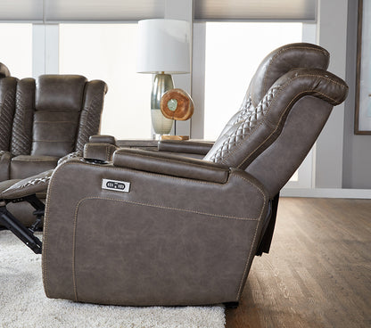 25200 Cocoa Power Reclining Loveseat
