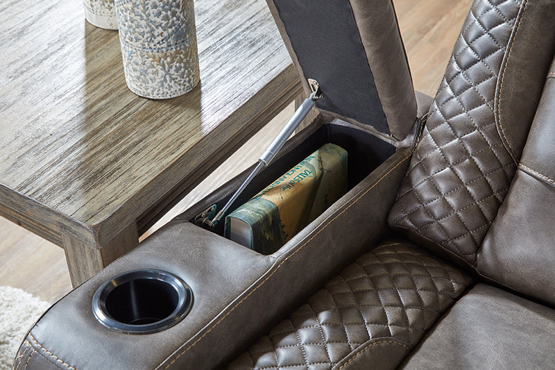 25200 Italian Sand Power Reclining Loveseat