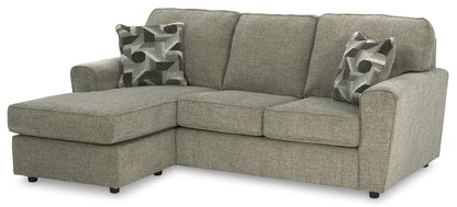 Cascilla Pewter Hue Grey Sofa Chaise Sectional