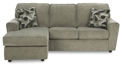 Cascilla Pewter Hue Grey Sofa Chaise Sectional