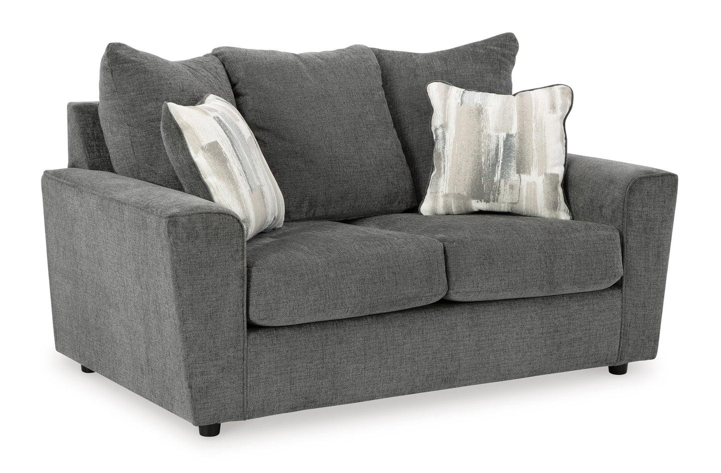 Signature Stairatt Grey Loveseat