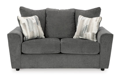 Signature Stairatt Grey Sofa and Loveseat Set