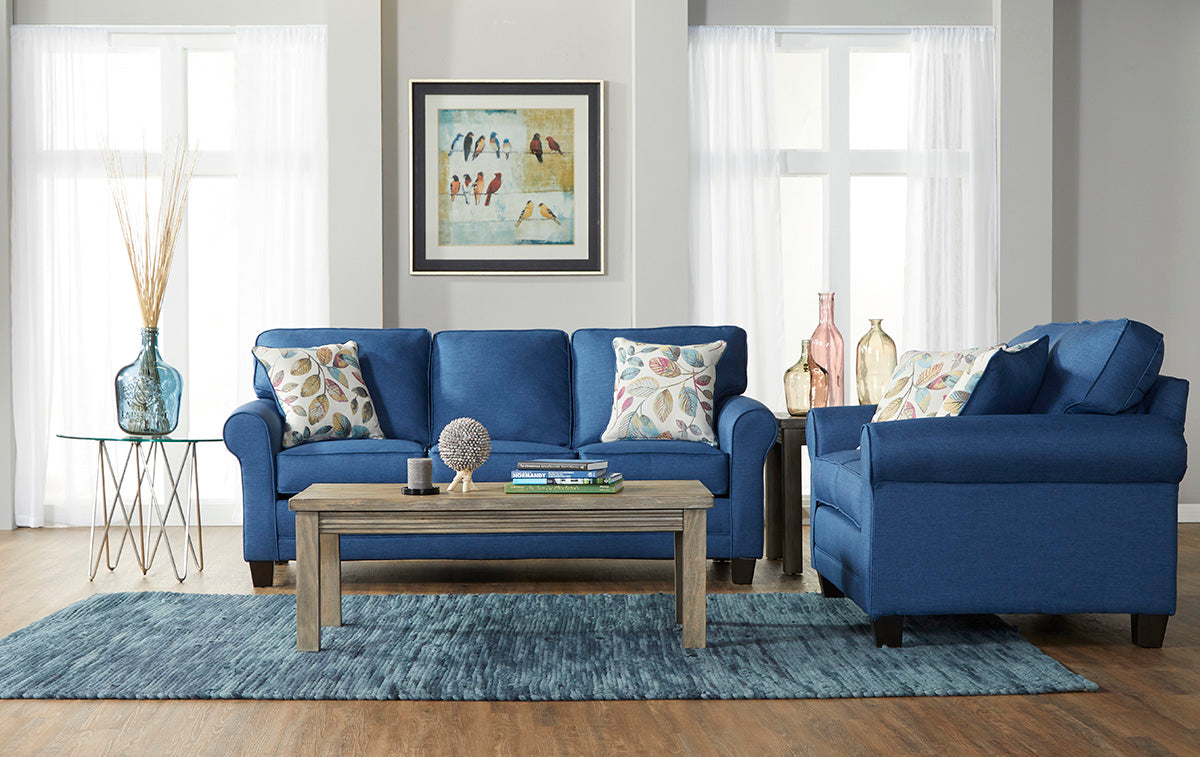 3700 Jitterbug Denim Queen Sofa Sleeper