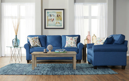 3700 Jitterbug Denim Queen Sofa Sleeper