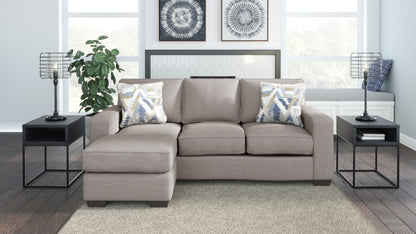 Greaves Grey Sofa-chaise Two Piece Sectional with Reversible Chaise