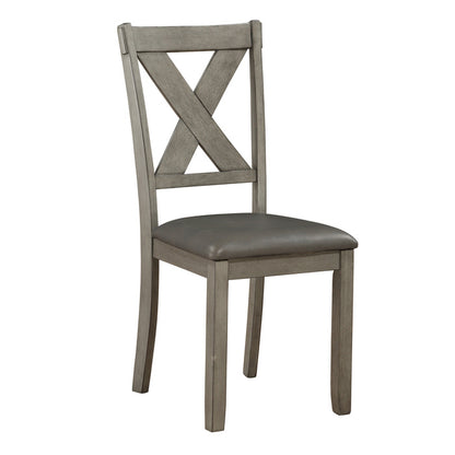 Kent Farmhouse Grey Dining 6 pc set