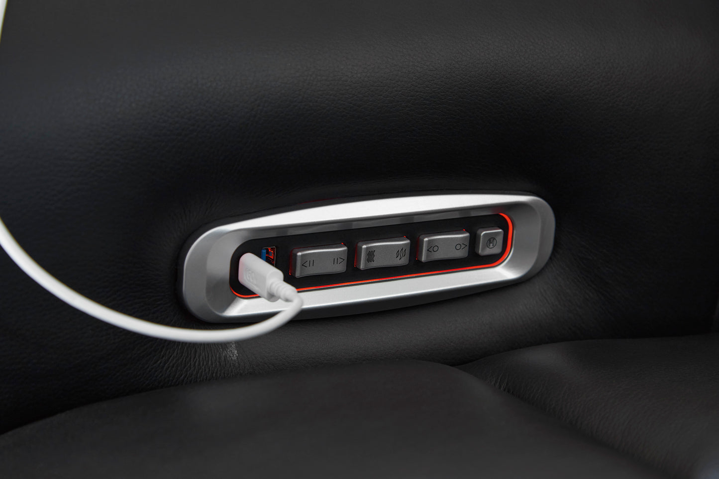 5Z-Comfort Onyx Power Reclining Sofa and Loveseat Set