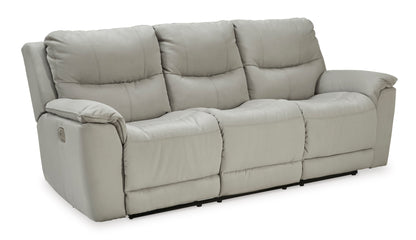 Next-Gen Dual Power Reclining Sofa and Loveseat Set