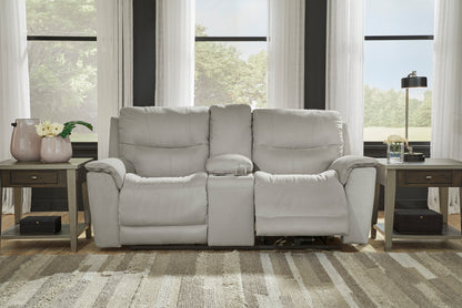 Next-Gen Dual Power Reclining Sofa and Loveseat Set