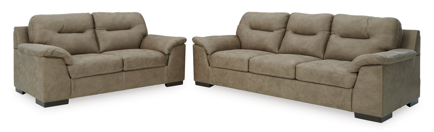 Maderla Lux Sofa and Loveseat Set