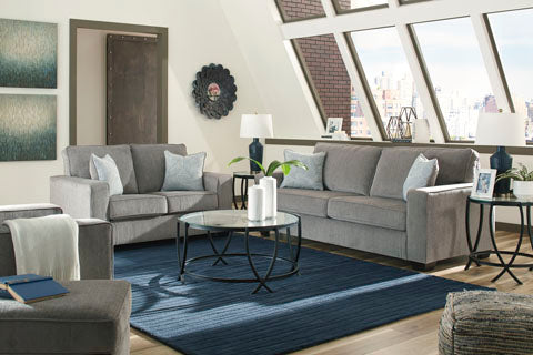 Altari Alloy Sofa and Loveseat