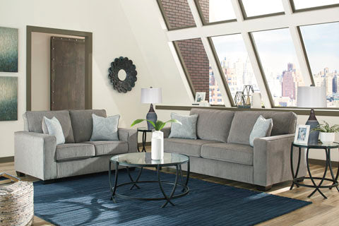 Altari Alloy Sofa and Loveseat