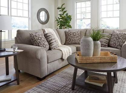 Claireah Light Grey 2-Piece Sectional