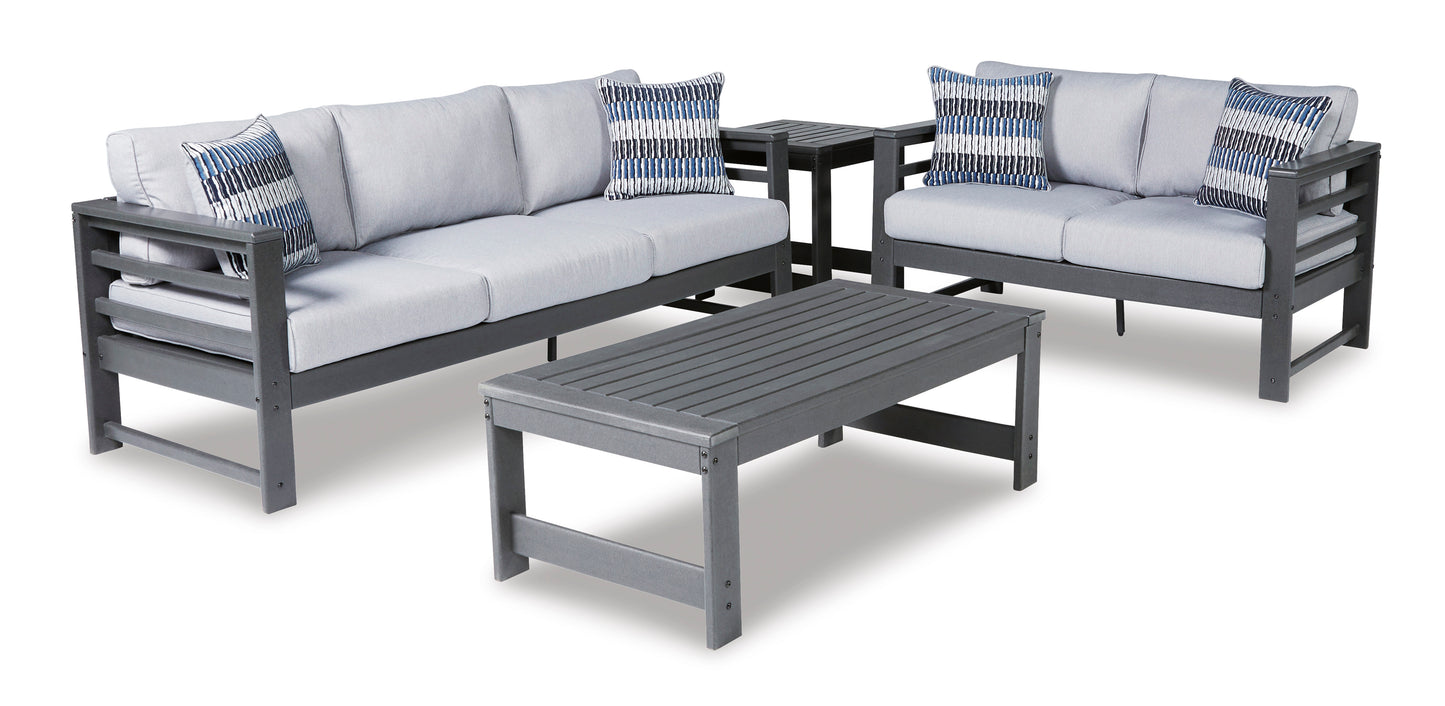 Amora 4-pc Outdoor Patio Set