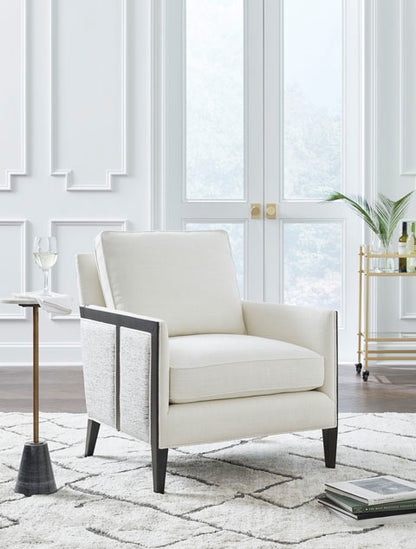 Ardenworth Ivory & Black Accent Chair