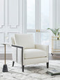 Ardenworth Ivory & Black Accent Chair