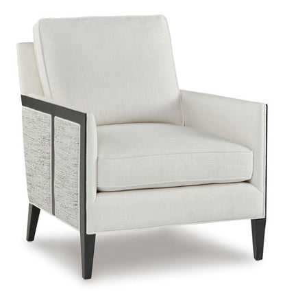 Ardenworth Ivory & Black Accent Chair