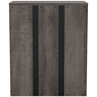 Arlenbry Gray 30" Bookcase