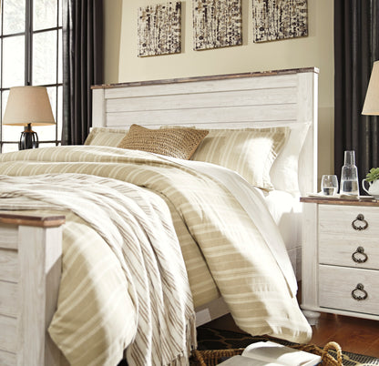 Willowton Whitewash Bedroom Package